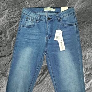 "BUZZ JEANS" Women's Blue Skinny Jeans Size 3/4